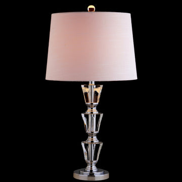 Layla 27" Crystal LED Table Lamp - JONATHAN Y